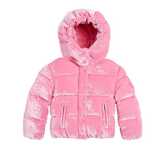 🎁 PERFECT HOLIDAY GIFTS🎁 MONCLER KIDS
Caille Girls Velvet Puffer Coat 👧🏻💗 - Picture 7 of 9